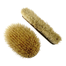 Load image into Gallery viewer, Art Deco French Sterling Silver Guilloche Enamel Clothes Brush Set