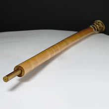 Load image into Gallery viewer, Antique French Silver Gilt Vermeil Enamel Parasol Umbrella Handle Set, Cupid and Flowers
