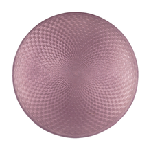 Load image into Gallery viewer, Art Deco French Sterling Silver Guilloche Enamel Glass Powder Jar, Dresser Box