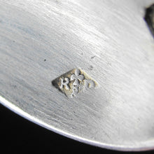 Load image into Gallery viewer, French Sterling Silver Salt Cellars Set, Art Nouveau Clematis Flowers, Ravinet & Denfert