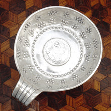 Load image into Gallery viewer, Antique French Sterling Silver Tastevin Wine Taster Sommelier Cup, Grapes