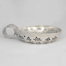Load image into Gallery viewer, Antique French Sterling Silver Tastevin Wine Taster Sommelier Cup, Grapes
