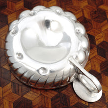 Load image into Gallery viewer, Antique French Sterling Silver Tastevin Wine Taster Sommelier Cup