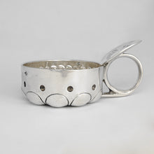Load image into Gallery viewer, Antique French Sterling Silver Tastevin Wine Taster Sommelier Cup