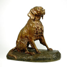 Load image into Gallery viewer, Clovis Edmond MASSON Antique French Bronze Sculpture of a Dog