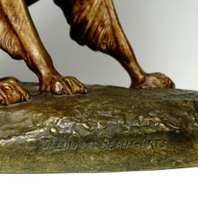 Load image into Gallery viewer, Clovis Edmond MASSON Antique French Bronze Sculpture of a Dog