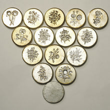 Load image into Gallery viewer, Antique French Multiple Wax Seal Set, Palais Royal Sceau Cachet Etui Case, Multiple Stamps Matrices