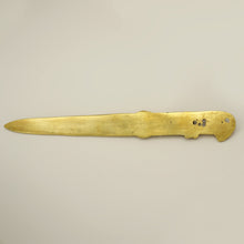 Load image into Gallery viewer, Art Nouveau French Signed Bronze Letter Opener, Bacchus Theme, Albert Marionnet (1852-1910)