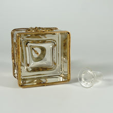 Load image into Gallery viewer, Antique French Gilt Bronze Cut Crystal Inkwell Neoclassical Empire
