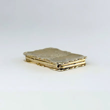 Load image into Gallery viewer, Antique French .800 Silver Gilt Vinaigrette Pendant Locket Pierced Grille