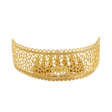 Load image into Gallery viewer, Antique French Hair Comb, Spanish Peineta Style Lattice Filigree