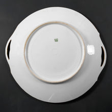 Load image into Gallery viewer, Antique French Limoges Porcelain Plate Charger, Hand Painted Strawberries, Dessert or Cake