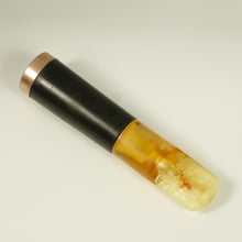 Load image into Gallery viewer, Art Deco French Silver Cigar Holder, Amber & Bakelite