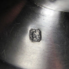 Load image into Gallery viewer, French Sterling Silver Egg Cup, Engraved Squirrel Motif