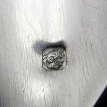 Load image into Gallery viewer, Antique French Sterling Silver Egg Spoon, Art Nouveau Poppy Flowers