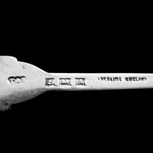 Load image into Gallery viewer, Vintage Turner & Simpson Set 6 England Sterling Silver Enamel Spoons Demitasse Coffee Expresso