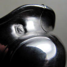 Load image into Gallery viewer, Pair Antique French Sterling Silver Salt Cellars, Spoons