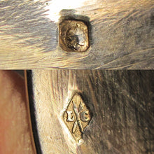 Load image into Gallery viewer, Antique French Sterling Silver Sugar Sifter Spoon, Mascaron Satyr Mask, Boxed