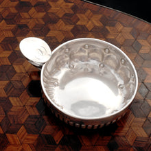 Load image into Gallery viewer, Antique French Sterling Silver Tastevin Wine Taster Sommelier Cup, Cesar Tonnelier