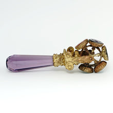 Load image into Gallery viewer, Antique French Palais Royal Wax Seal Wheel Multiple Intaglio Letter Desk Stamp