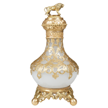Load image into Gallery viewer, Antique French Palais Royal Opaline Glass Perfume Bottle