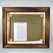 Load image into Gallery viewer, Alexander Thiele German Beer Garden Café Over the Starnberger See, Oil Painting on Canvas