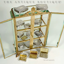 Load image into Gallery viewer, Antique Victorian Sterling Silver Vinaigrette Pendant Hilliard & Thomason, Birmingham 1852