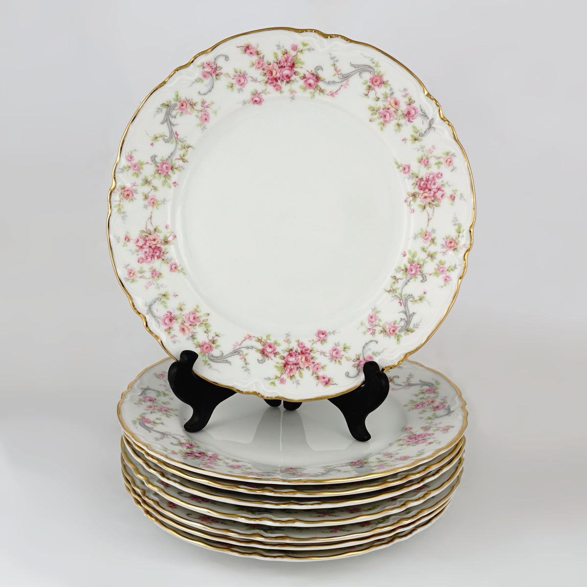 Assiette Plate en Porcelaine Hutschenreuther Assiette avec Aile 21 cm Assiette Plate en Porcelaine Hutschenreuther Assiette avec Aile 21 cm