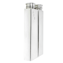 Load image into Gallery viewer, Art Deco Sterling Silver Double Flask, International Silver 743g