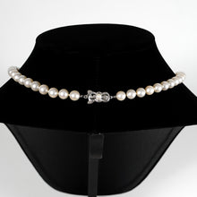 Load image into Gallery viewer, Mikimoto Cultured Pearl Necklace with 14K White Gold Clasp