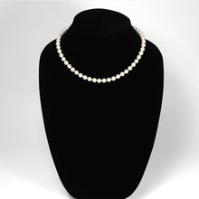 Load image into Gallery viewer, Mikimoto Cultured Pearl Necklace with 14K White Gold Clasp