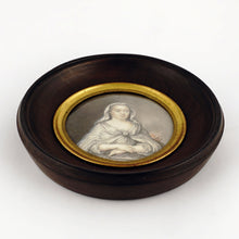 Load image into Gallery viewer, Antique French Miniature Portrait Portrait of a Lady as a Vestal Virgin