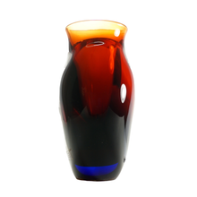 Load image into Gallery viewer, Luigi Onesto Oggetti Murano Italian Sommerso Glass Vase Modernist