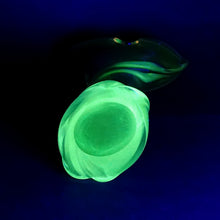 Load image into Gallery viewer, Large Italian Murano Sommerso Glass Vase Free Form 16.5" Tall