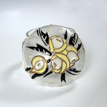 Load image into Gallery viewer, Andre Delatte Nancy French Vanity Powder Jar Art Deco Enamel Glass