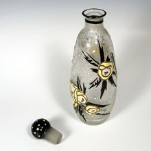 Load image into Gallery viewer, French Art Deco Andre Delatte Nancy Perfume Bottle Acid Etched