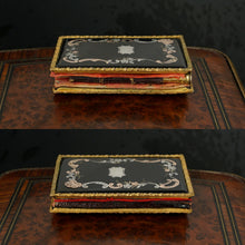 Load image into Gallery viewer, Antique French Carnet de Bal Napoleon III Aide Memoire Dance Card Necessaire Notebook