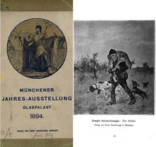 Load image into Gallery viewer, Josef Schmitzberger (1851 - 1940) German Oil Painting Hunting Genre, Dachshund, English Pointer, Hunter & Stag