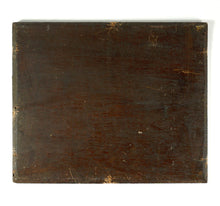 Load image into Gallery viewer, Antique Terrier Dog & Puppies Oil Painting on Wood