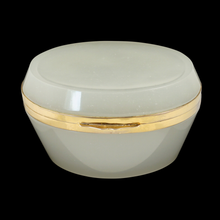 Load image into Gallery viewer, Vintage Opaline Glass Hinged Jewelry Box, Cendese Murano Italian