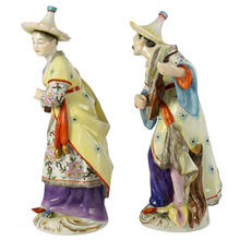 Load image into Gallery viewer, Pair of Volkstedt Germany Porcelain Malabar Musicians Figurines