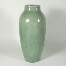 Load image into Gallery viewer, Large Paul Milet Art Deco French Sevres Ceramic Baluster Vase Celadon Green Glaze