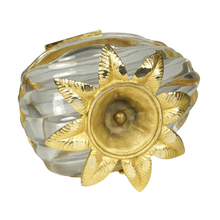 Load image into Gallery viewer, Vintage French Cut Crystal Egg Shaped Box L. Seiler Cristal de Sèvres