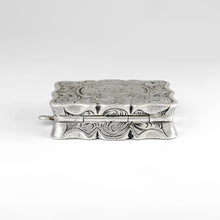 Load image into Gallery viewer, Antique Victorian Sterling Silver Vinaigrette Pendant Hilliard & Thomason, Birmingham 1852