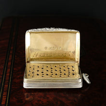 Load image into Gallery viewer, Antique Sterling Silver Vinaigrette by John Taylor & John Perry, Birmingham 1835