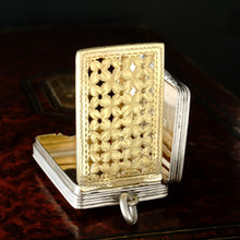 Load image into Gallery viewer, Antique Sterling Silver Vinaigrette by John Taylor & John Perry, Birmingham 1835