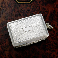 Load image into Gallery viewer, Antique Sterling Silver Vinaigrette by John Taylor & John Perry, Birmingham 1835