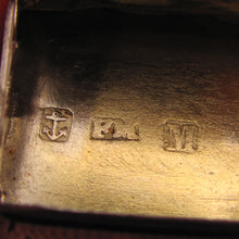 Load image into Gallery viewer, Antique Victorian Sterling Silver Vinaigrette Frederick Marson, Belt & Crown Monogram