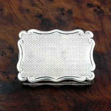 Load image into Gallery viewer, Antique Victorian Sterling Silver Vinaigrette Frederick Marson, Belt & Crown Monogram