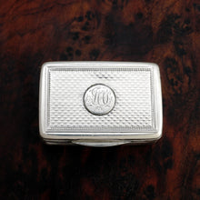 Load image into Gallery viewer, Antique Victorian Sterling Silver Vinaigrette, Thomas Edwards, London 1839